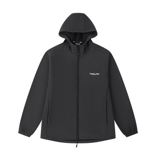 BALLHO秋冬季运动休闲软壳外套男款防风外衣拉链卫衣宽松百搭上衣