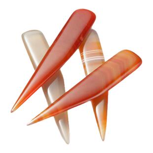 黄金白银首饰品抛光玛瑙刀戒指手镯保养护理打金工具葫芦压光押花