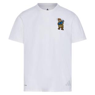adidas阿迪达斯男子运动休闲短袖T恤KE3710