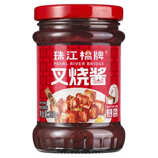珠江桥牌广东蜜汁叉烧酱家用正宗广式叉烧汁港式秘制叉烧肉腌料