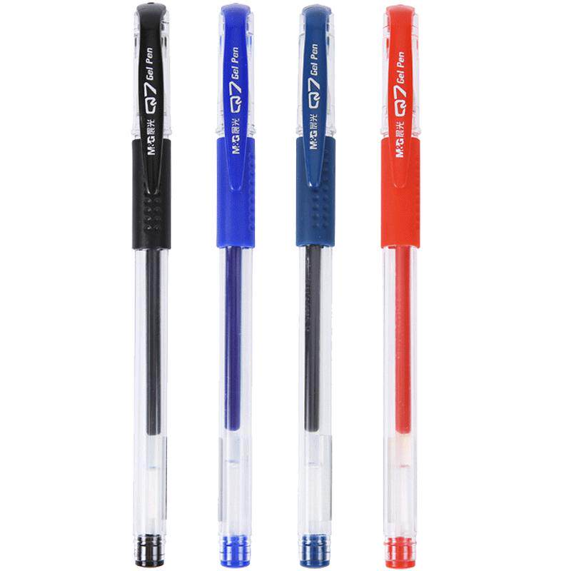晨光Q7中性笔黑色0.5mm