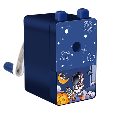 卷笔刀手摇转笔刀小学生专用一年级儿童卡通高颜值铅笔削笔器削笔刀幼儿园自动进铅小型削笔刀刨笔机削笔机