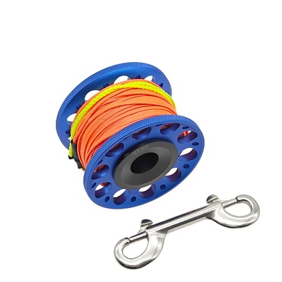 铝合金潜水线轮自转轴不卡手