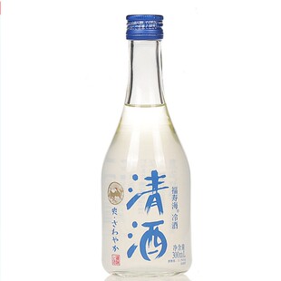 日式冷酒福寿海清酒300ml日式料理店商用清酒福寿海冷酒低度酒