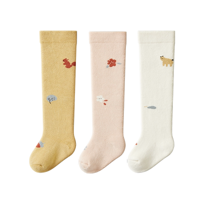 十月结晶婴儿袜秋冬长筒袜