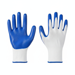 橡胶丁腈掌浸胶皮手套劳保耐磨工作防水防滑加厚耐用工厂干活劳工