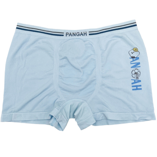 3条装海蓝乐章青少年平角内裤变色猫莫代尔蚕丝透气速干儿童短裤