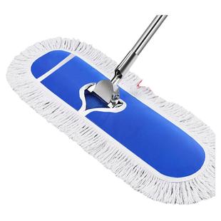 雅高大号平板拖把尘推60CM酒店排托把工厂长地拖宽尘拖排拖尘推布