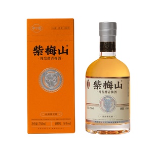 紫梅山纯发酵荔枝青梅酒13.5度750ml硒都诏安梅子酒低度微醺礼盒