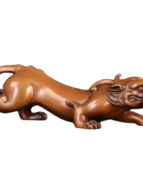 紫铜瑞兽貔貅家居饰品送礼馈