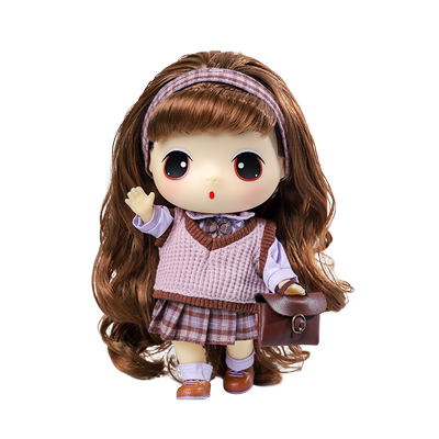 ddung冬己可爱学生换装娃娃