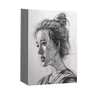 素描纸8k4ka4绘画纸水粉画纸美术生专用手抄报纸画画纸美术纸白纸八开儿童初学者用速写纸专用涂鸦16k马克纸