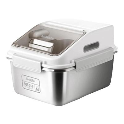 进口不锈钢食品级抗菌米桶