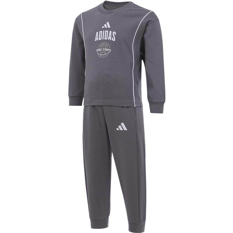adidas阿迪达斯男小童LK LS KN SET长袖运动套服KC1551
