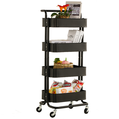 置物架卧室厨房小推车带轮手推车