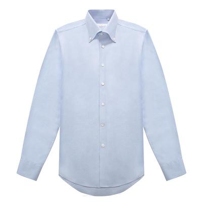 CULTUM扣领尖领长袖商务休闲衬衫