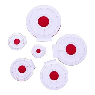 三层超纤靶心室内户外靶箱竞技比赛练习弹弓用靶牌加厚瞄准器靶子