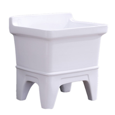 台控下水陶瓷拖把池阳台家用洗拖把槽庭院大中号墩布池拖地桶