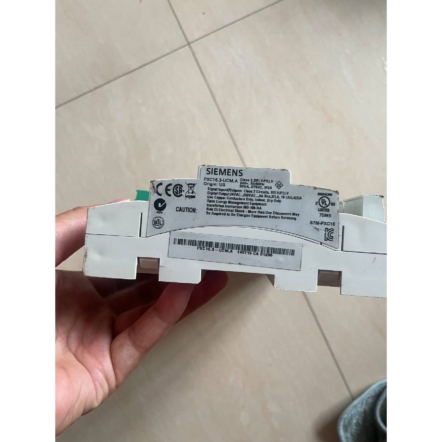 议价西门子控制器 PXC16.3-UCM.A 拆机包好包邮，实物