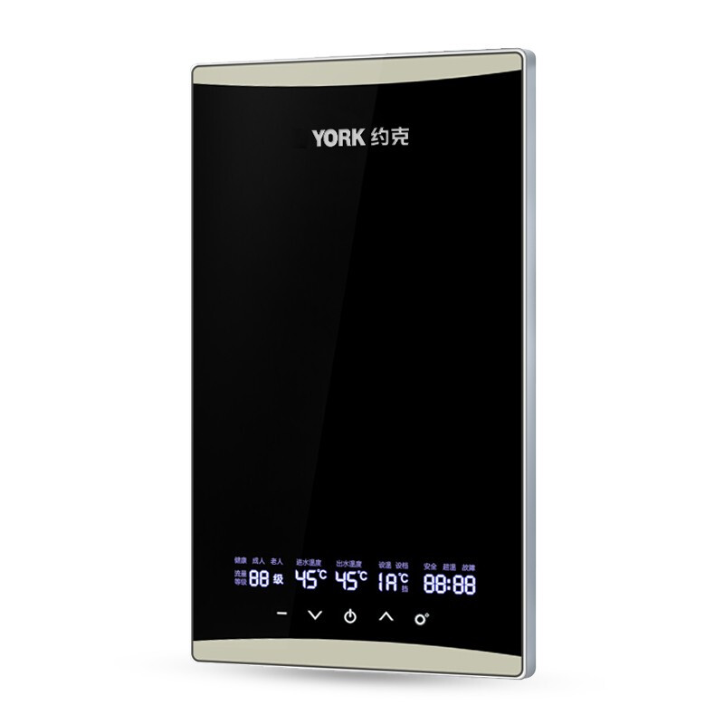 YORK约克F7即热式电热水器家用省电智能变频恒温速热洗澡沐浴专用