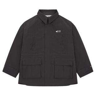 XXZXX夹棉外套宽松加厚防风夹克男女潮牌童装亲子装冬季新款 5106