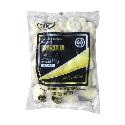 圣农半成品原味黑椒鸡块1kg