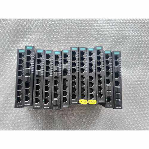 议价摩莎MOXA工业以太网交换机SDS-3008，成色如图，功能