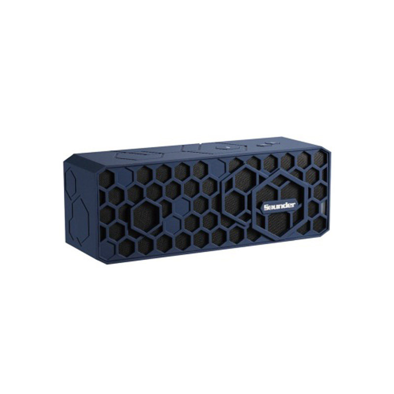 SOUNDER蜂巢2S+蓝牙音箱4.0无线HIFI便携户外原木APT-X低音炮音响