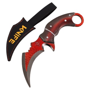 三角洲行动游戏周边赤枭爪刀武器模型皮套款合金玩具摆件道具现货