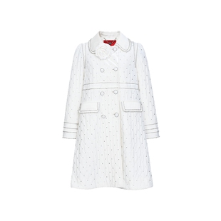 【明星同款】【万钻丝绒系列】LEFAME拉飞姆玫瑰花珠片棉服外套