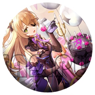 原神命定之日系列角色徽章吧唧生日卡维芙宁娜鹿野院平藏菲谢尔