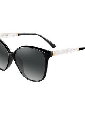 墨镜优雅风大框圆脸近视太阳镜