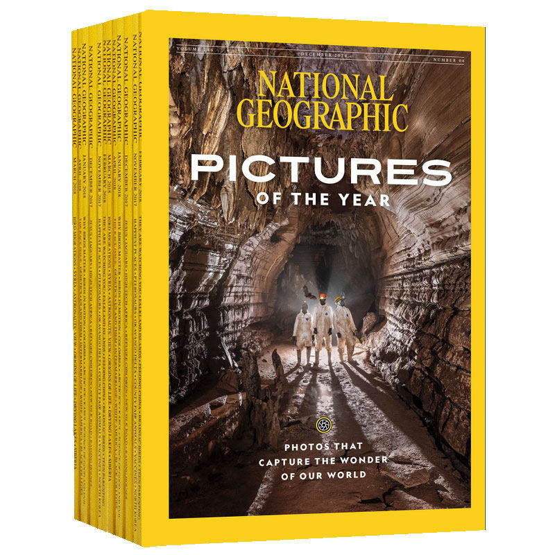 【单期可选】national geographic 美国国家地理杂志2026/25年1-12月刊英文版美国地理杂志人文类过期刊英语书外刊