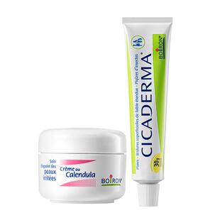 Boiron法国宝弘金盏花冰淇淋儿童面霜新生婴儿保湿蚊虫叮咬止痒膏