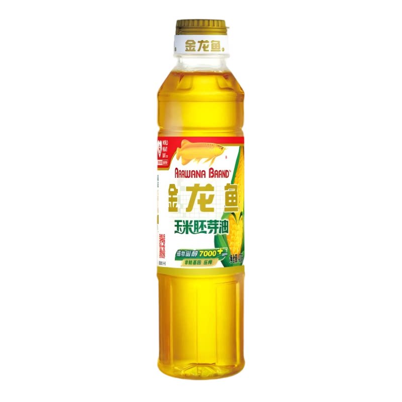 金龙鱼玉米胚芽油400ml瓶装玉米油