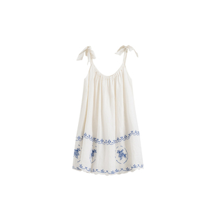 ICE DUST【十字绣花短外套 吊带】设计师品牌 no退可换