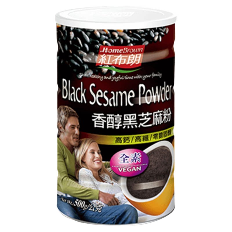台湾红布朗伊能静全素黑芝麻粉