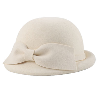 LATTICE法式赫本风羊毛呢帽