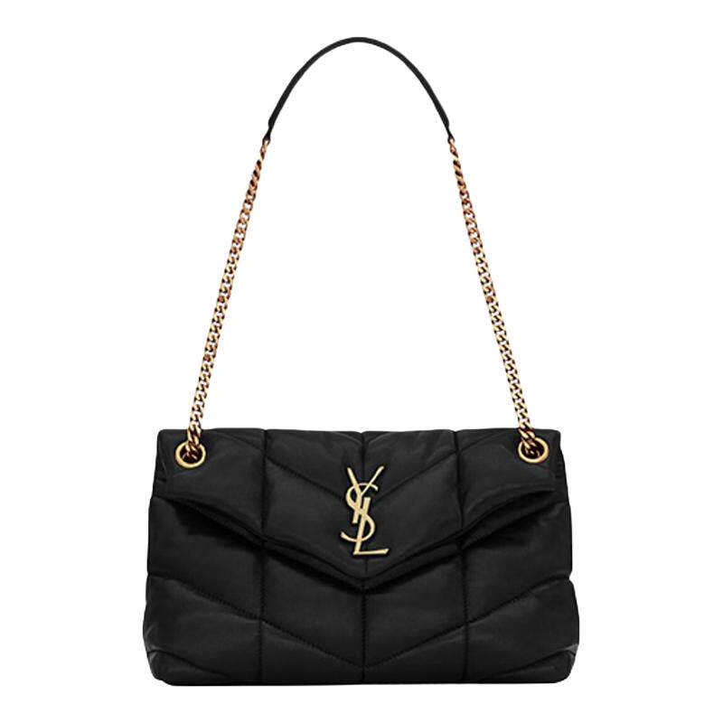 【自营】【蜜蜂箱包节】YSL/圣罗兰信封包金属链条包皮革单肩包