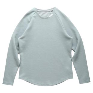 维特客秋冬卫衣华夫格运动T恤男健身打底衫美式针织休闲长袖3860