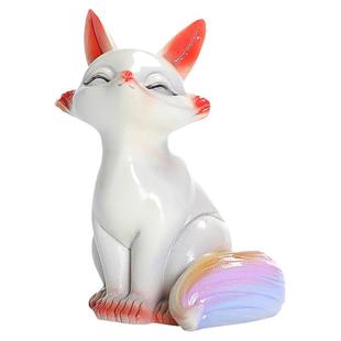 小狐狸变色茶宠摆件精品可养高端可爱茶玩禅意茶具装饰高档泡茶