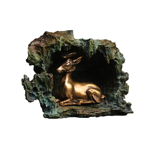 末那末匠丨《鬼神志妙品：龛灵》东方美学收藏铜像摆件