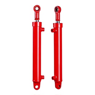 HSG液压油缸工程机械2吨3吨5吨8吨12吨焊接缸双耳环双向升降油缸