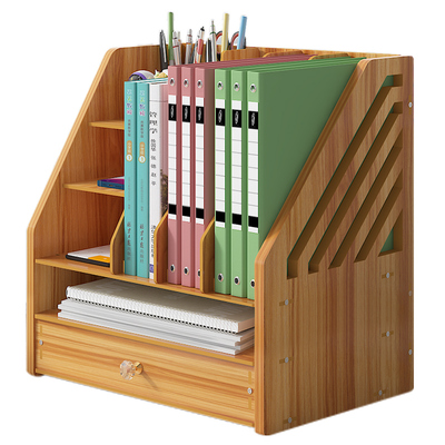 多层文件收纳盒带创意小抽屉