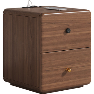 床头柜小型超窄30cm宽迷你25公分实木收纳柜卧室极窄抽拉式夹缝柜