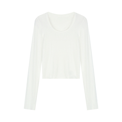 长袖低领内搭2024年新款春秋季