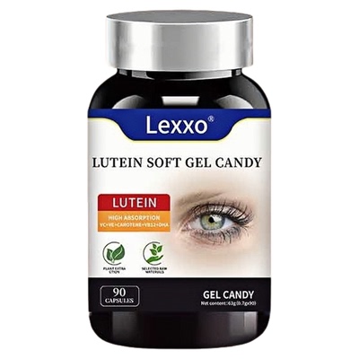 美国品牌叶黄素胶囊dha护眼明目眼干涩疲劳抗蓝光专利爱眼专用lex