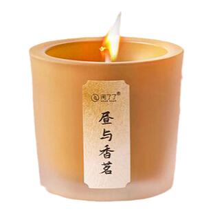 KKV闻了了四时茶侍香薰蜡烛熏香持久留香家用卧室香氛高级伴手礼