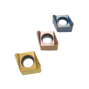 快进给数控铣刀片4NKT060308R-M硬质合金CNC刀粒碳模具不锈钢55度