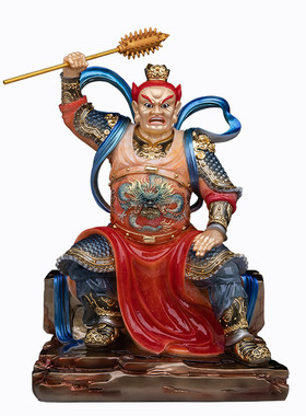 监斋菩萨佛像寺庙斋堂监督使者紧那罗汉菩萨汉白玉家用供奉摆件